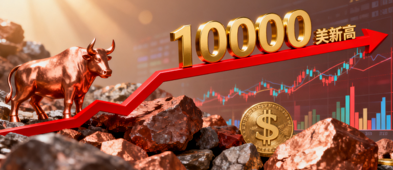 伦铜期货强势突破10000美元！创5个月新高，牛市回来了？​