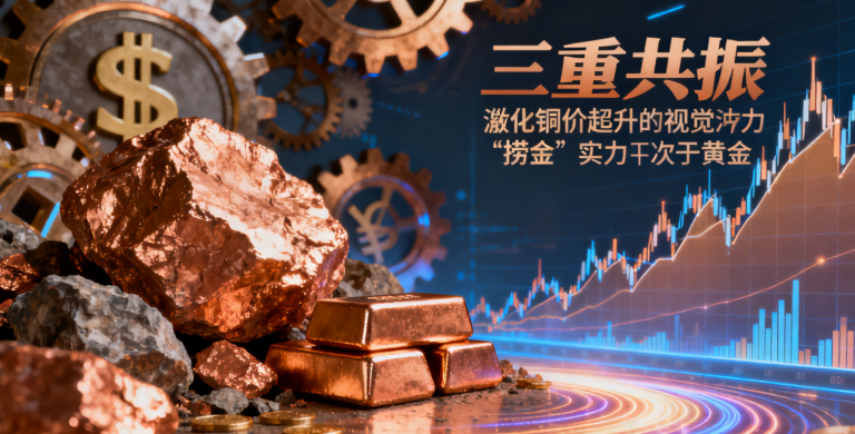 “捞金”实力仅次于黄金“三重共振”催化铜价飙升