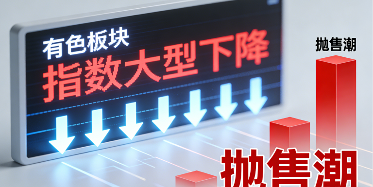 有色板块遭遇“抛售潮”！分析人士：市场波动加剧 需谨慎交易
